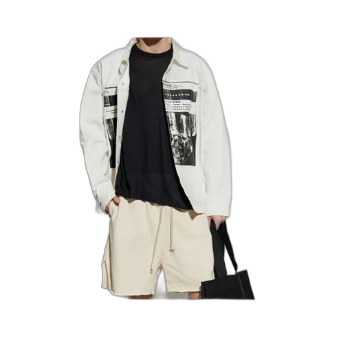 Graphic Print Jacket