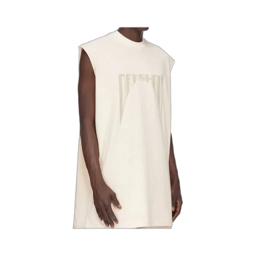 Logo Printed Sleeveless T-Shirt