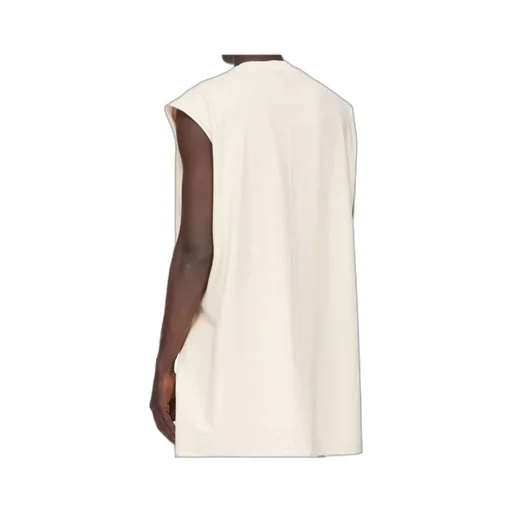 Logo Printed Sleeveless T-Shirt