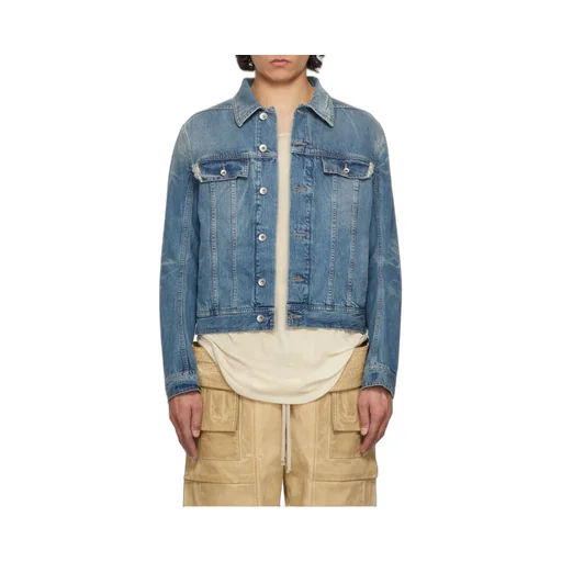 Distressed Trucker Denim Jackets