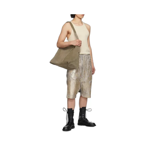 Drawstring Dropped Crotch Shorts