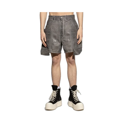 Denim Cargo Shorts