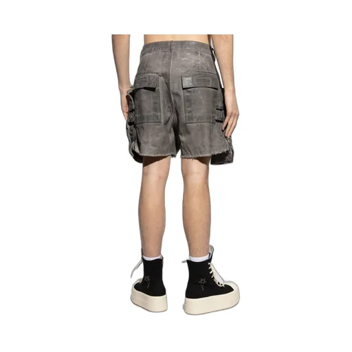 Denim Cargo Shorts