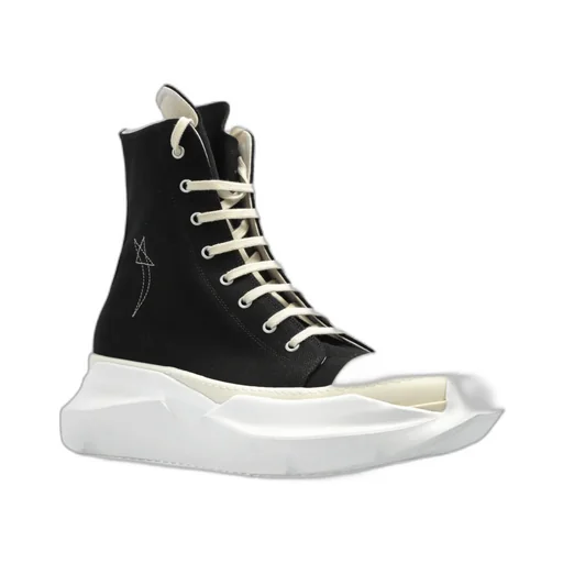 Hollywood Abstract Lace-Up Sneakers