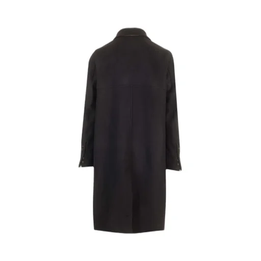 Double-Breasted Officer Coat
