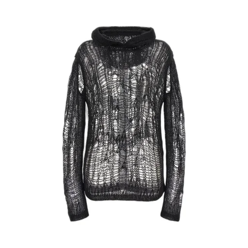 Spider Knitted Hoodie