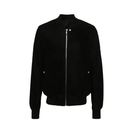 Classic Flight Zip-Up Bomber Jacket