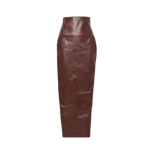 Pillar Coated Maxi Skirt