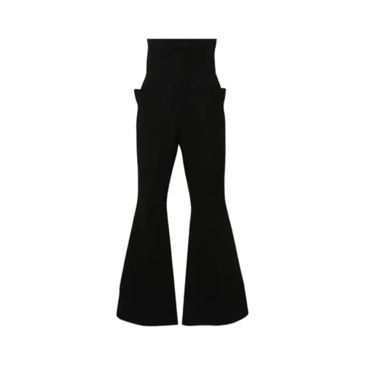 Canvas Straight-Leg Trousers