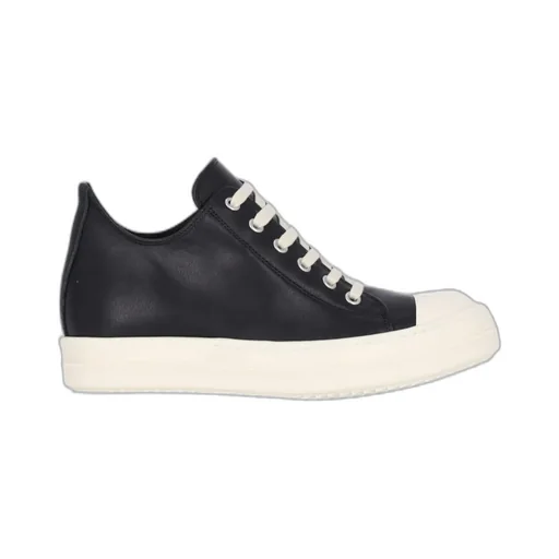 Round-Toe Lace-Up Sneakers