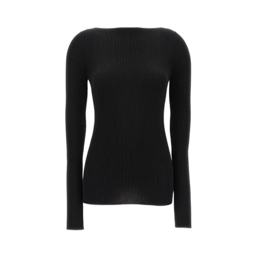 Ribbed-Knitted Top