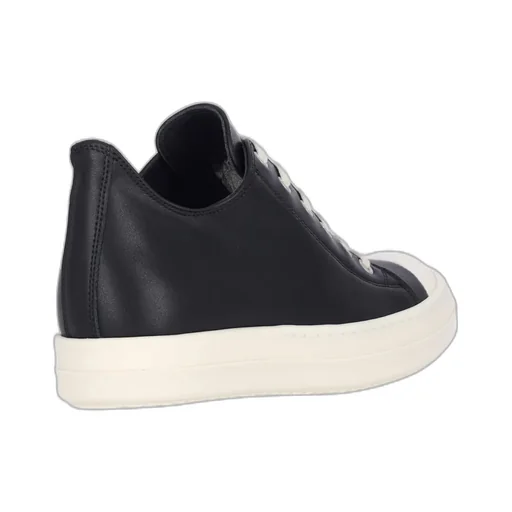 Round-Toe Lace-Up Sneakers