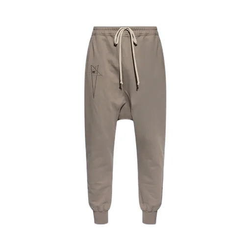 X Champion Logo Embroidered Drawstring Tapered Pants