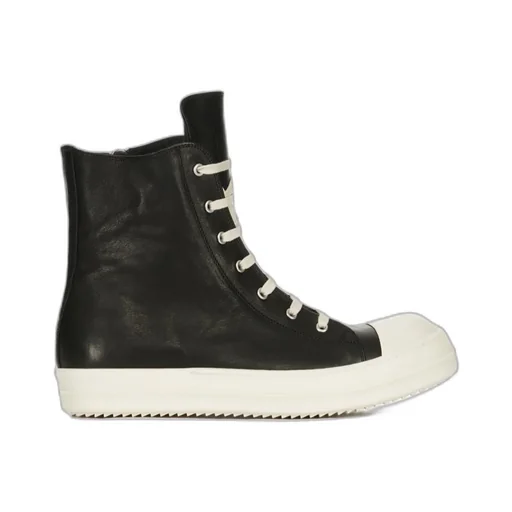 High-Top Lace-Up Sneakers