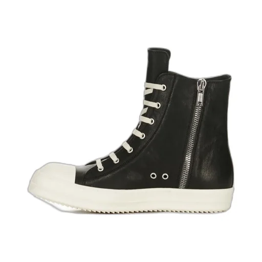 High-Top Lace-Up Sneakers