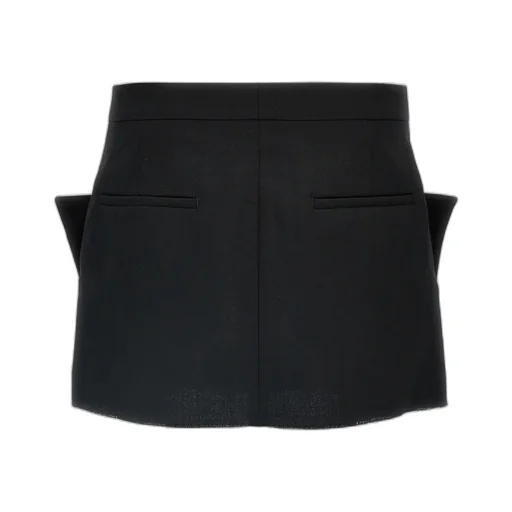 Cut Off Mini Skirt
