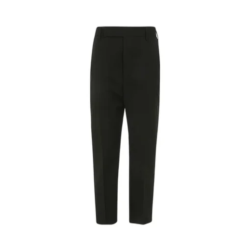 Pressed-Creased Tapered Trousers