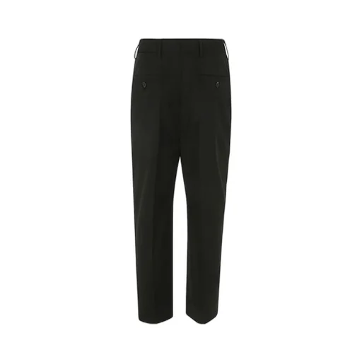Pressed-Creased Tapered Trousers