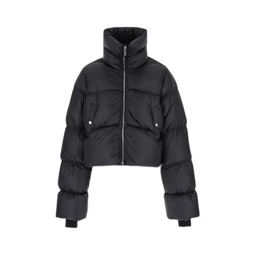 Turtle Zip-Up Cropped Padded Jacket