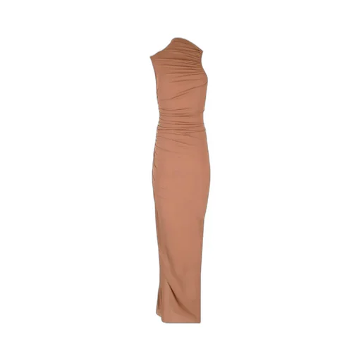 Draped Long Dress