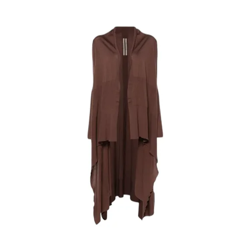 Open-Front Virgin Wool Cardigan