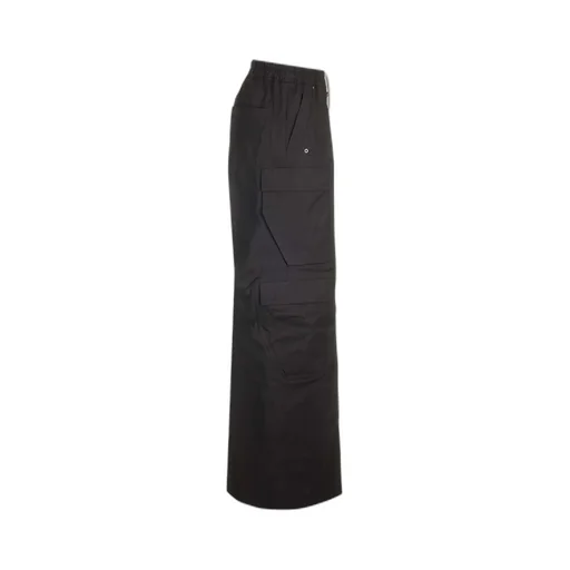 Wide-Leg Cargo Trousers