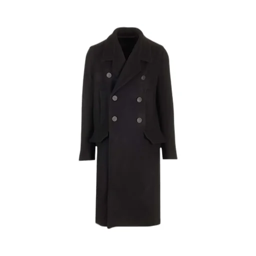 Double-Breasted Officer Coat