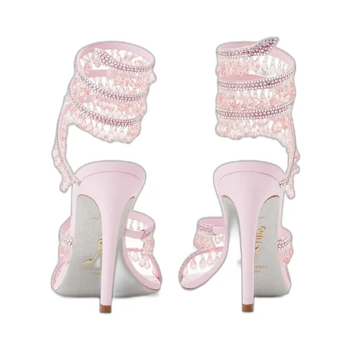 Chandelier 105Mm Crystal-Embellished Sandals