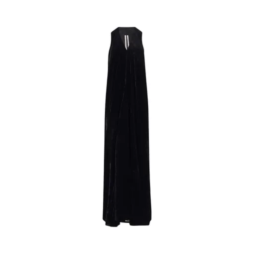 V-Neck Sleeveless Midi Dress