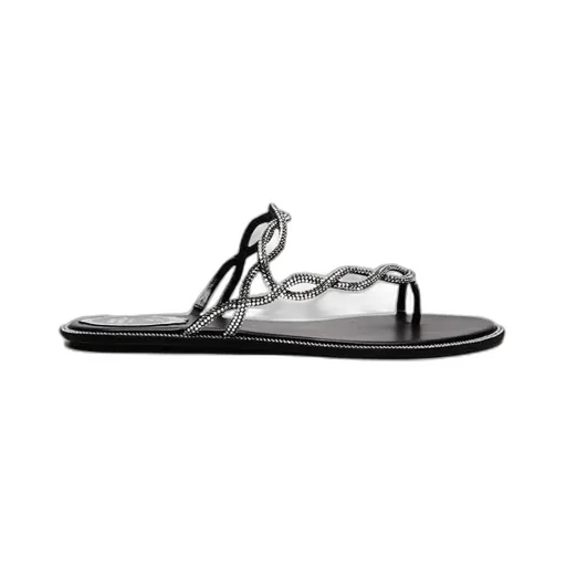 Embellished Slip-On Sandals