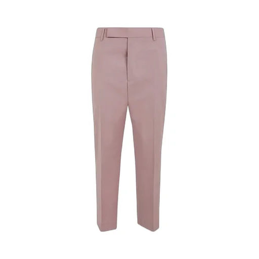 Pressed-Creased Wool Trousers