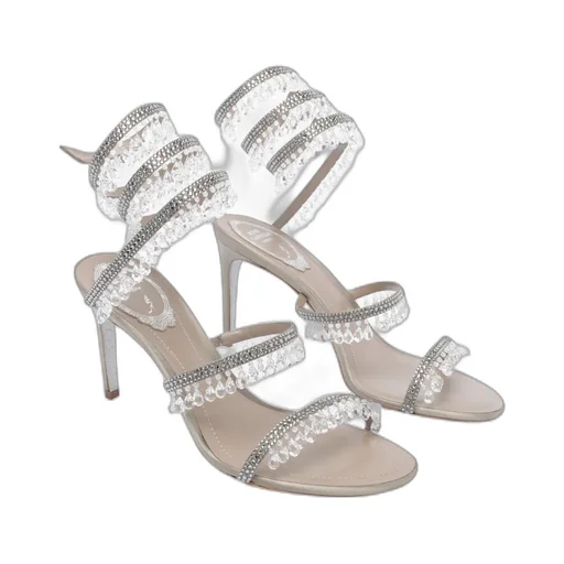 Embellished Heeled Sandals