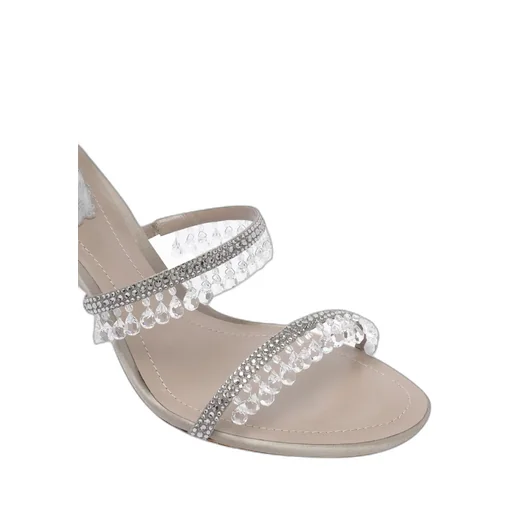 Embellished Heeled Sandals