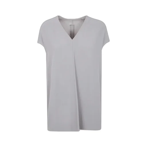 V-Neck Short-Sleeve Blouse