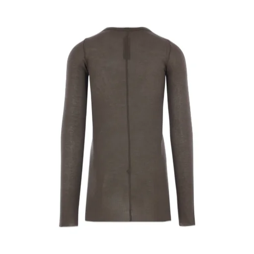Ribbed Long-Sleeved T-Shirt