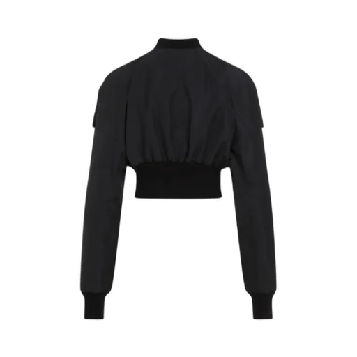 Long-Sleeved Cropped Jacket