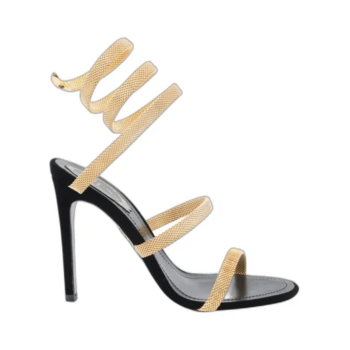 Around Ankle Strap Heeled Sandals