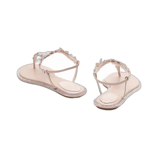 Crystal-Embellished Sandals