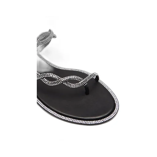 Embellished Slip-On Sandals