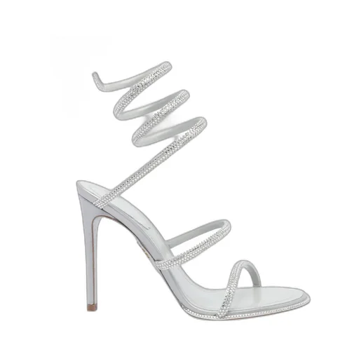 Embellished Heeled Sandals