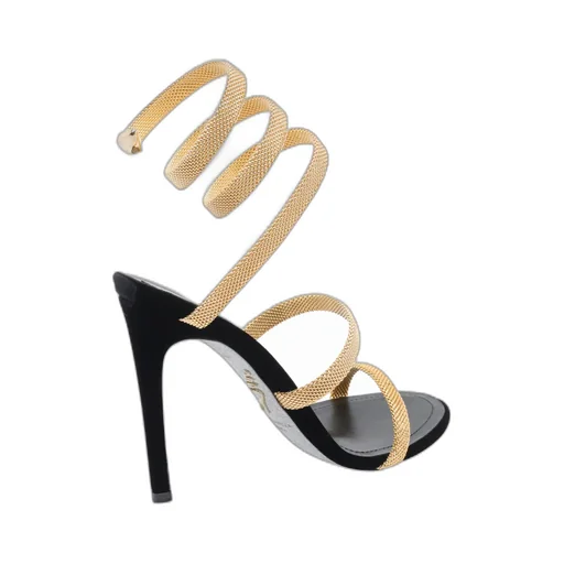 Around Ankle Strap Heeled Sandals