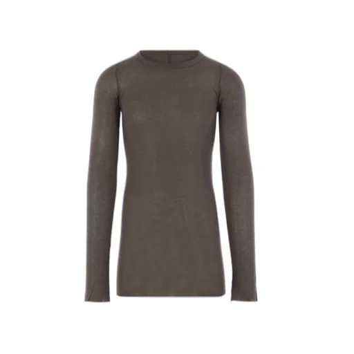 Ribbed Long-Sleeved T-Shirt