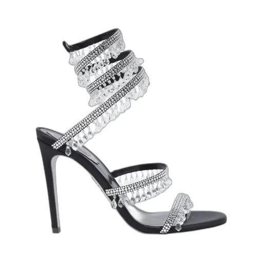 Round Toe High Heel Sandals