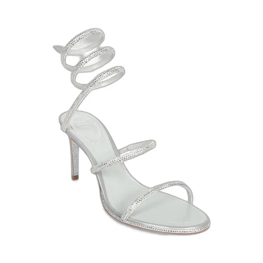 Round Toe High Heel Sandals