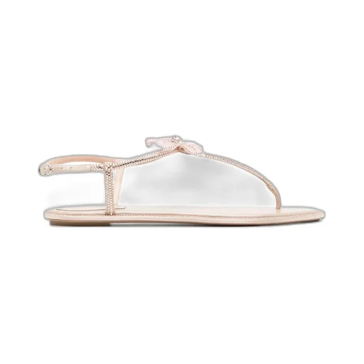 Peach Flower Sandals