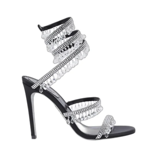 105Mm Crystal-Embellished Sandals