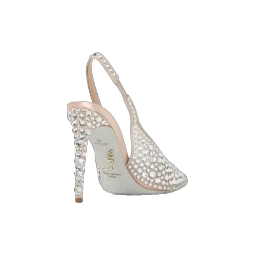 Crystal Embellished High Heels