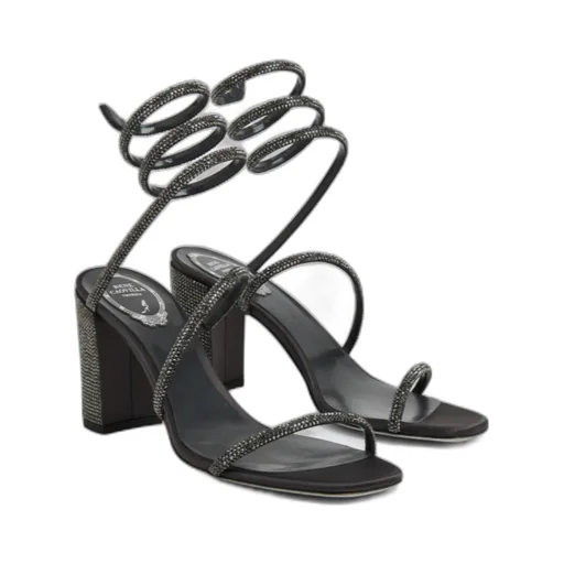 Cleo 90Mm Crystal-Embellished Sandals