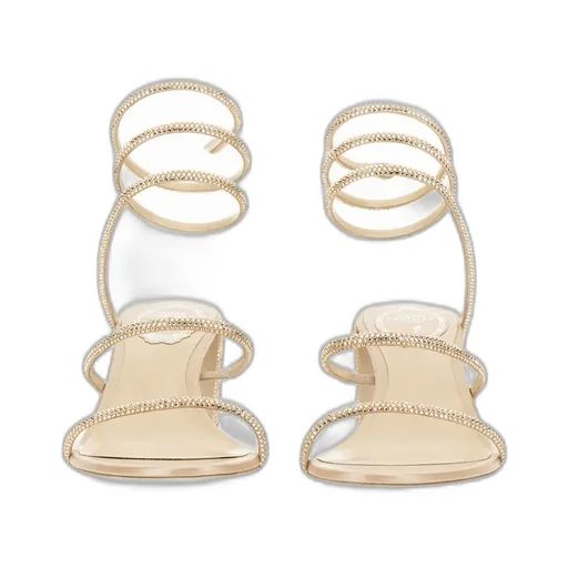 Cleo Ankle Strap Embellished Sandals