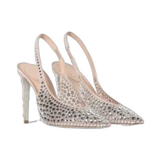 Crystal Embellished High Heels